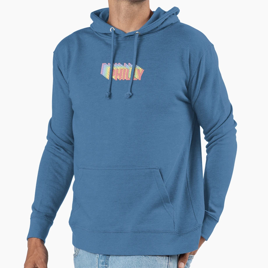 Philly Philadelphia Hoodie - Custom Art Print Men Women - T-Shirt, Sweatshirt, Hoodie