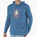 Baseball Usa Flag American Flag Hoodie - Unique Graphic Men Women - T-Shirt, Sweatshirt, Hoodie