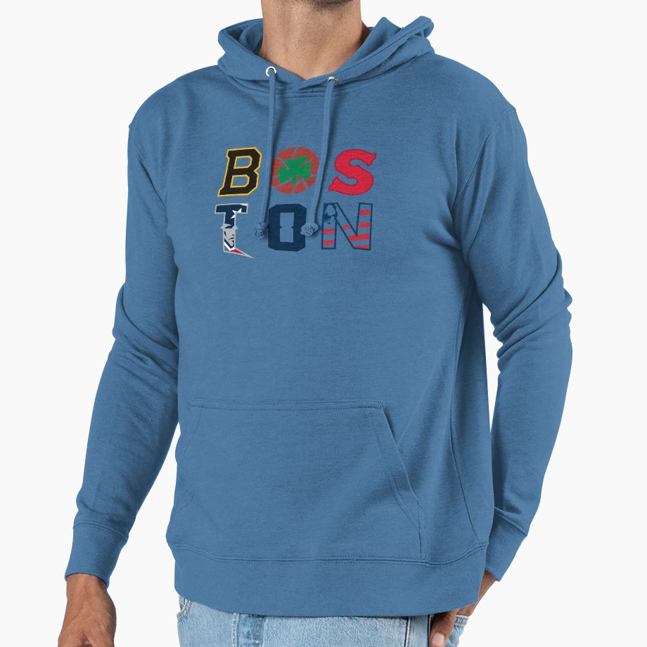 Boston Sports Hoodie - Aesthetic Graphic for Adults - T-Shirt, Sweatshirt, Hoodie