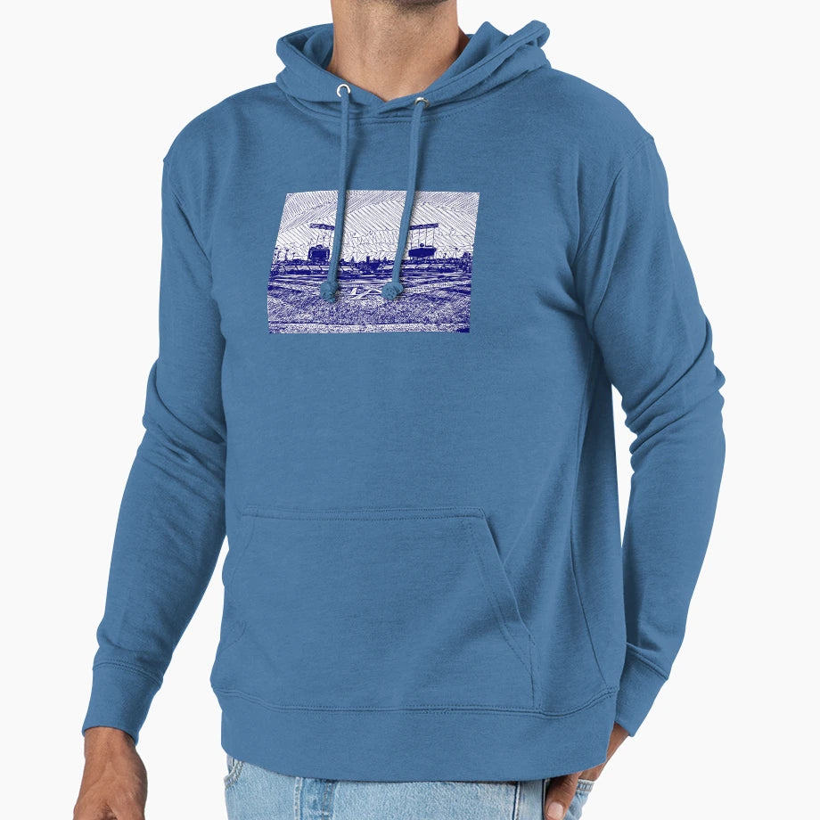 View From Diamond Hoodie - Casual Everyday Wear Unisex - T-Shirt, Sweatshirt, Hoodie