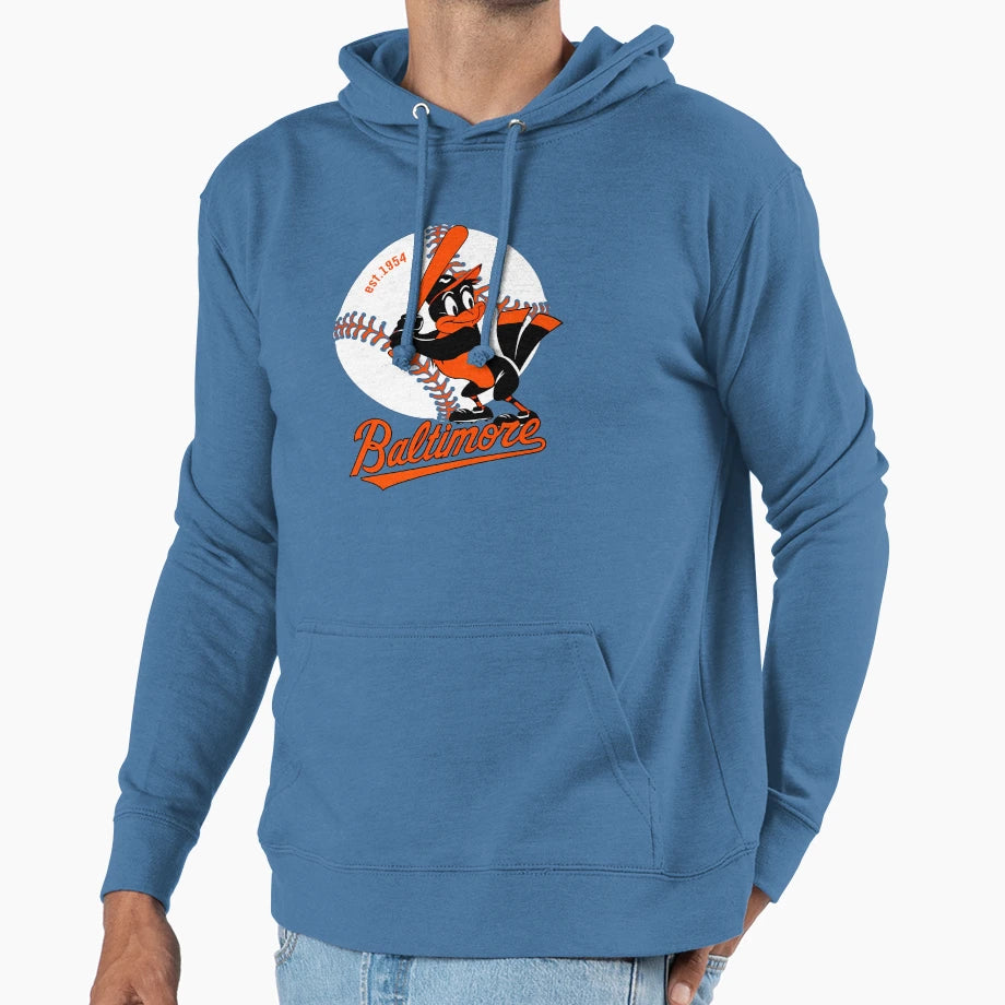 Baltimore Baseball T-Shirt - Fun Novelty Design Men Women - T-Shirt, Sweatshirt, Hoodie