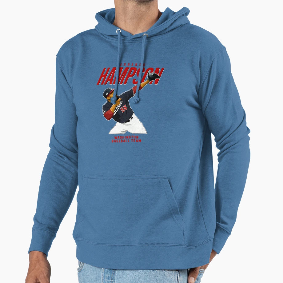 Fernando Rodney 56 Washington Hoodie - Fun Novelty Design for Adults - T-Shirt, Sweatshirt, Hoodie
