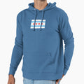 Chicago Flag Hoodie - Unique Graphic for Adults - T-Shirt, Sweatshirt, Hoodie