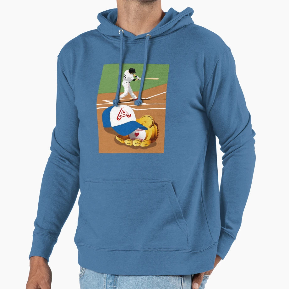 His Valentine Love Her Is Stronger Than Hoodie - Graphic Print for Adults - T-Shirt, Sweatshirt, Hoodie