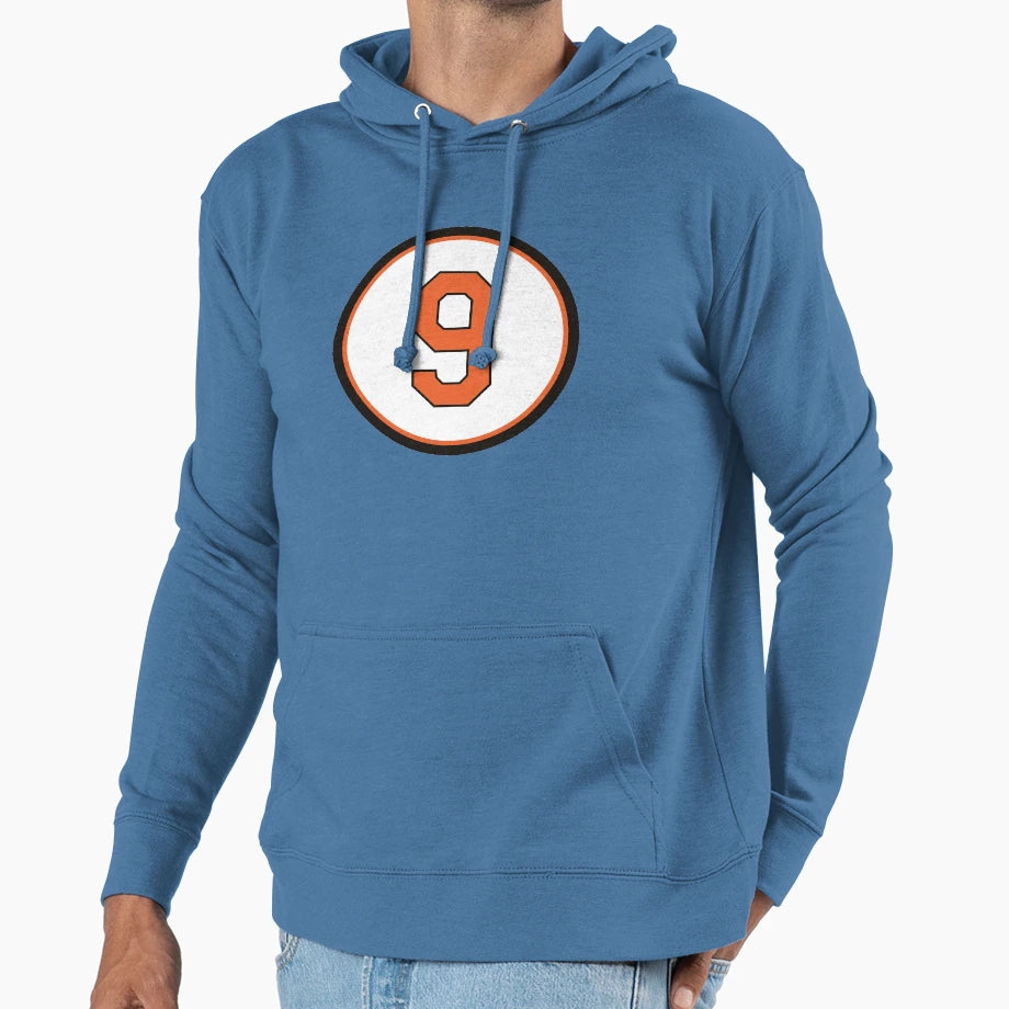 Brady Anderson 9 Jersey Number Hoodie - Casual Everyday Wear Men Women - T-Shirt, Sweatshirt, Hoodie