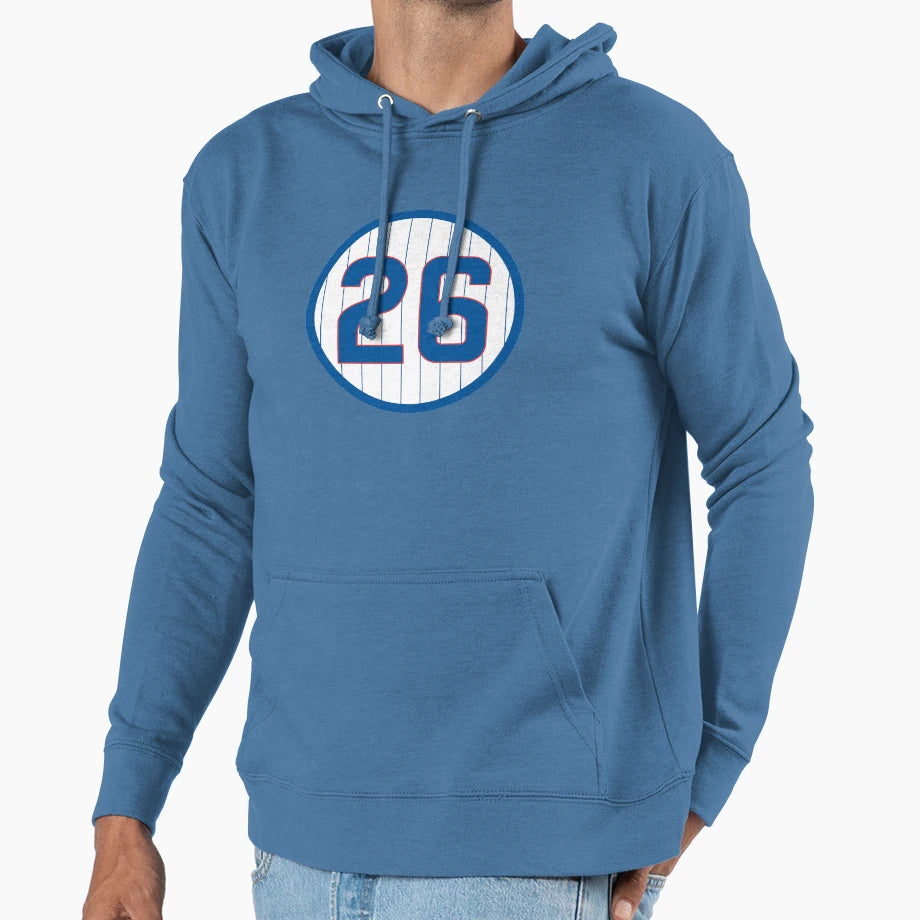 Billy Williams 26 Jersey Number Hoodie - Casual Everyday Wear Men Women - T-Shirt, Sweatshirt, Hoodie