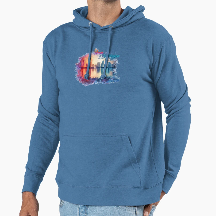 San Diego Hoodie - Unique Graphic for Adults - T-Shirt, Sweatshirt, Hoodie