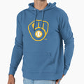 Milwaukee B R E W E R S Logo Hoodie - Minimalist Print Men Women - T-Shirt, Sweatshirt, Hoodie