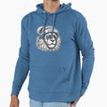 Detroit Lions Football Lion Hoodie - Minimalist Print Men Women - T-Shirt, Sweatshirt, Hoodie