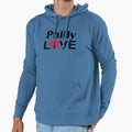 Philadelphia Philly Love Art Hoodie - Graphic Print for Adults - T-Shirt, Sweatshirt, Hoodie