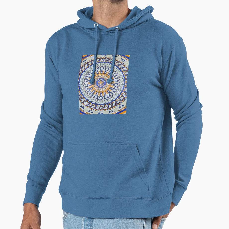 Astro Mandala Hoodie - Trendy Graphic for Adults - T-Shirt, Sweatshirt, Hoodie