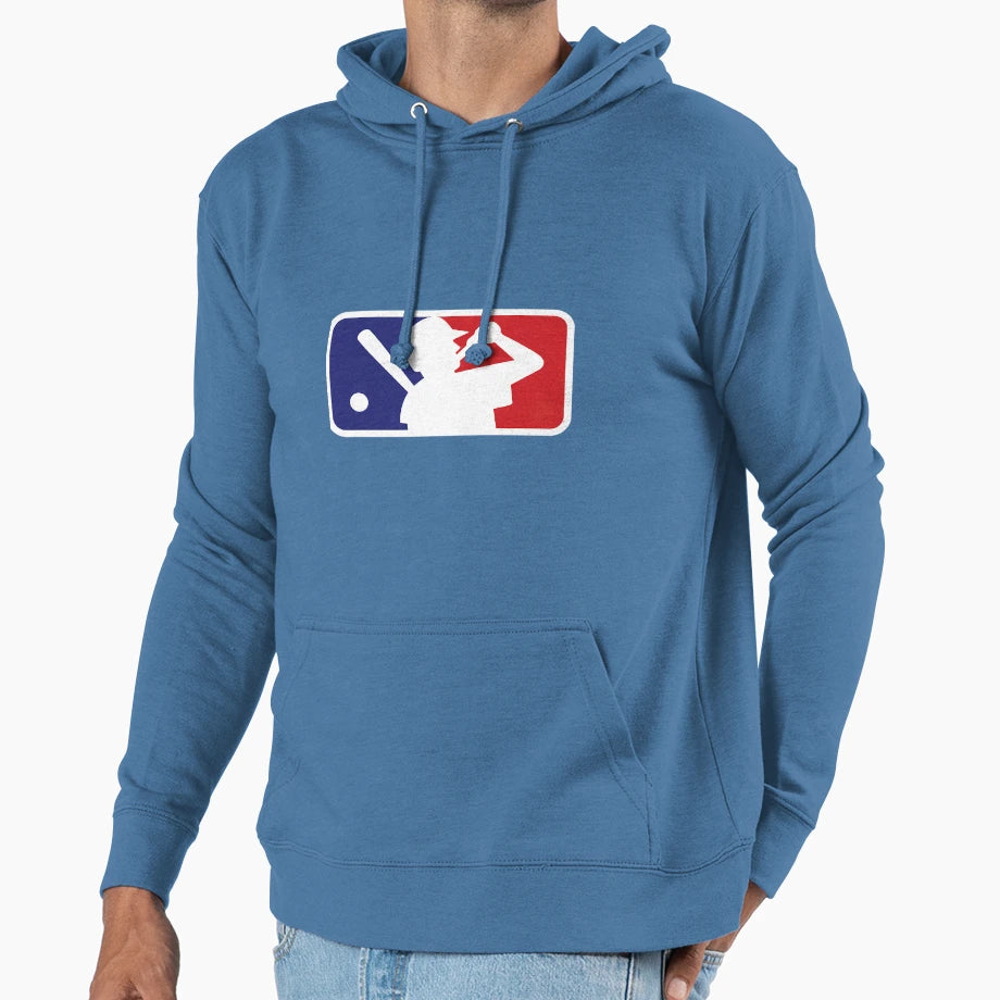 Mlbeer Stroke Hoodie - Fun Novelty Design for Adults - T-Shirt, Sweatshirt, Hoodie