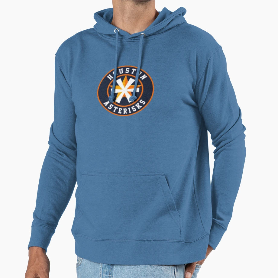 Houston Asterisks Hoodie - Unique Graphic for Adults - T-Shirt, Sweatshirt, Hoodie