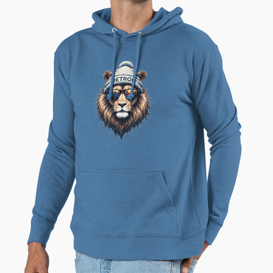 Detroit Hoodie - Novelty Apparel Unisex - T-Shirt, Sweatshirt, Hoodie