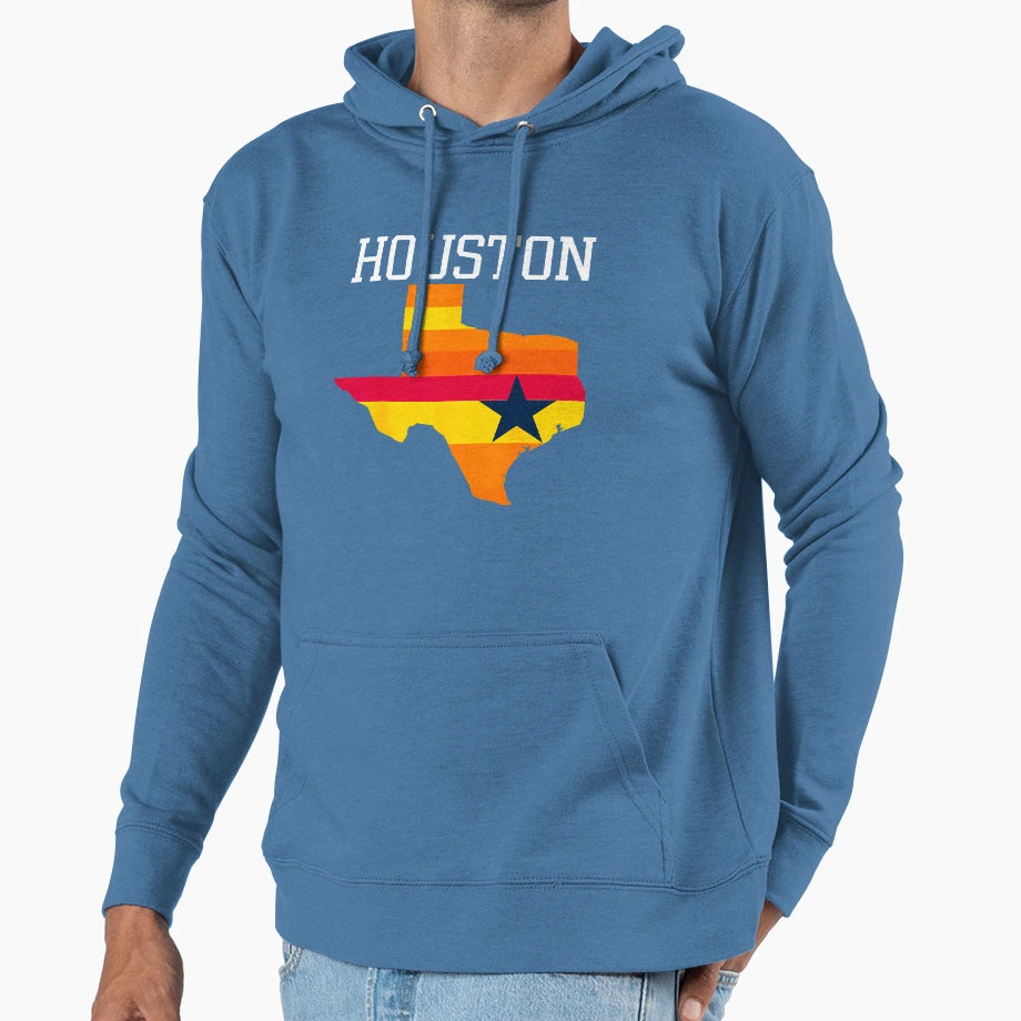 Houston Texas Hoodie - Unique Graphic for Adults - T-Shirt, Sweatshirt, Hoodie