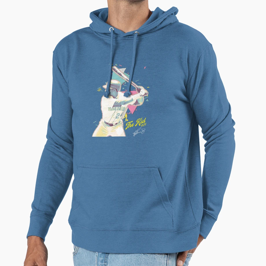 Ken Griffey Jr Basketball Legend Hoodie - Graphic Print Men Women - T-Shirt, Sweatshirt, Hoodie