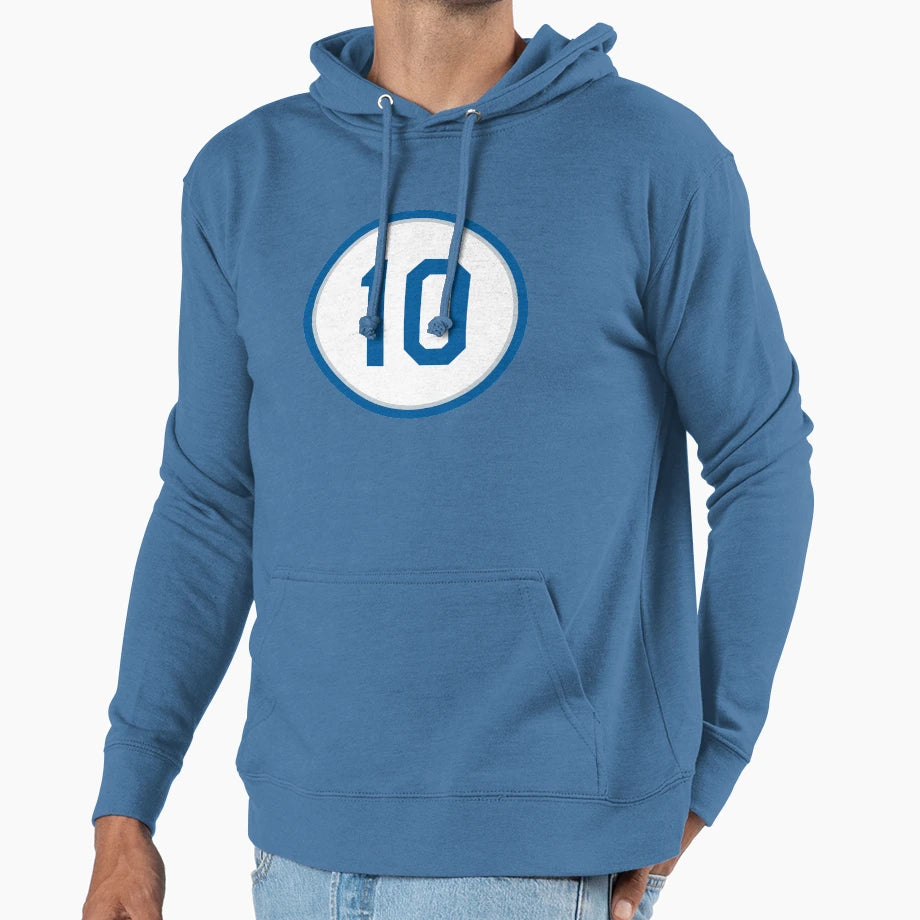 Justin Turner 10 Jersey Number Hoodie - Minimalist Print Unisex - T-Shirt, Sweatshirt, Hoodie
