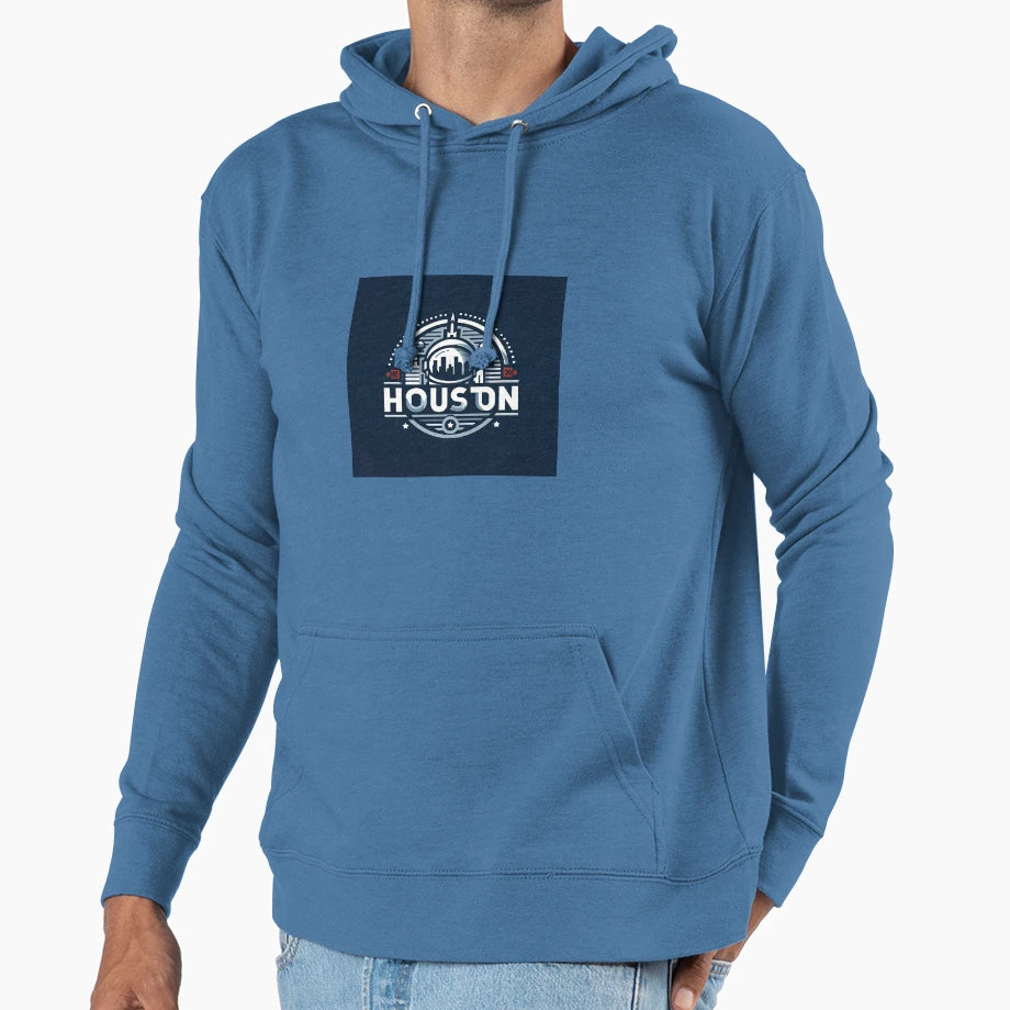 Houston City Hoodie - Novelty Apparel Unisex - T-Shirt, Sweatshirt, Hoodie