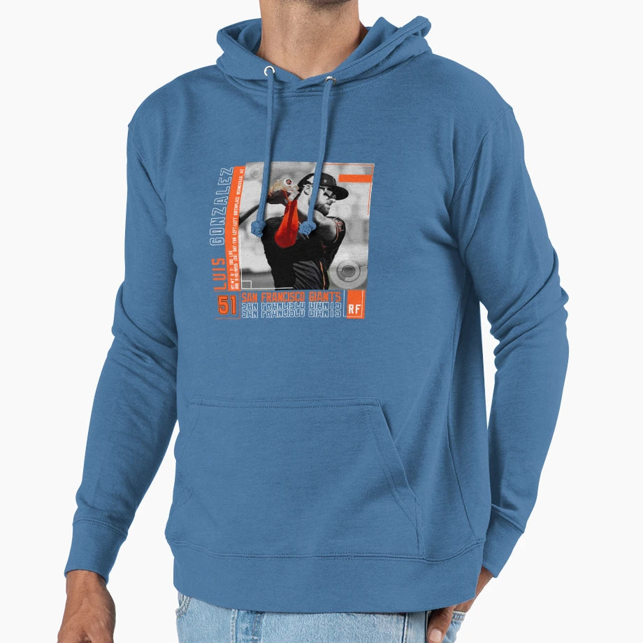 Luis Gonzalez Baseball Hoodie - Casual Everyday Wear for Adults - T-Shirt, Sweatshirt, Hoodie