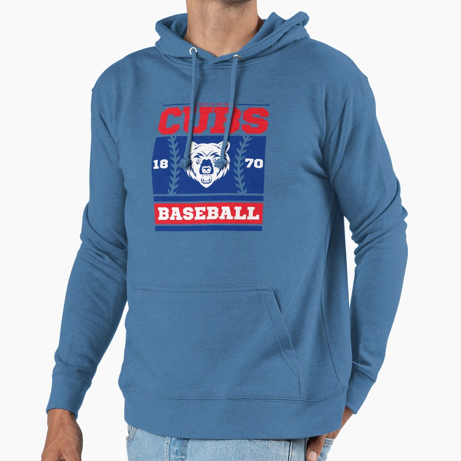 Chicago Cubs 1870 Baseball Varsity Hoodie - Streetwear Style Men Women - T-Shirt, Sweatshirt, Hoodie