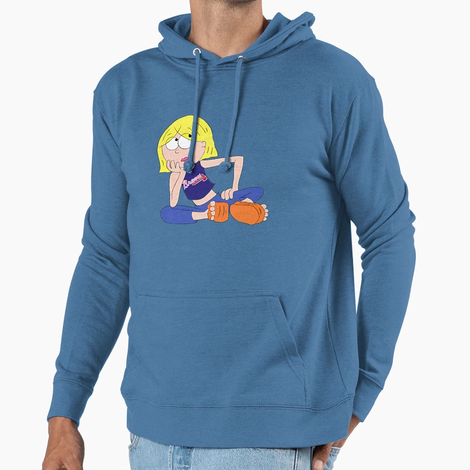 Lizzie Mcguire Braves Hoodie - Trendy Graphic Men Women - T-Shirt, Sweatshirt, Hoodie