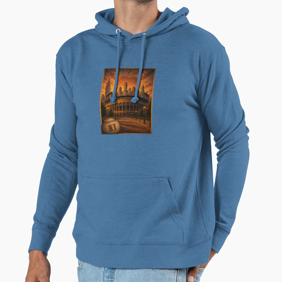 New York Baseball Haven Hoodie - Casual Everyday Wear Men Women - T-Shirt, Sweatshirt, Hoodie