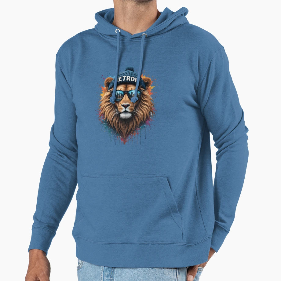 Detroit Lions Rocks Hoodie - Trendy Graphic Men Women - T-Shirt, Sweatshirt, Hoodie