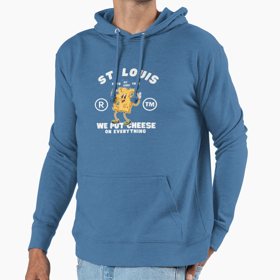 St Louis Missouri Hoodie - Unique Graphic Unisex - T-Shirt, Sweatshirt, Hoodie