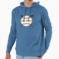 San Diego Throwback Baseball Crossed Bats Hoodie - Unique Graphic Men Women - T-Shirt, Sweatshirt, Hoodie
