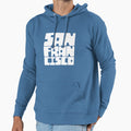 San Francisco White And Black Hoodie - Casual Everyday Wear for Adults - T-Shirt, Sweatshirt, Hoodie