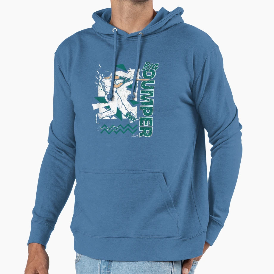 Cal Raleigh Big Dumper 90S Seattle Hoodie - Casual Everyday Wear Unisex - T-Shirt, Sweatshirt, Hoodie