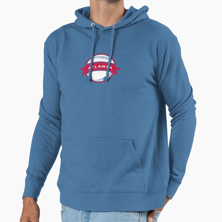 Atlanta Baseball Atl Home Game Hoodie - Trendy Graphic for Adults - T-Shirt, Sweatshirt, Hoodie