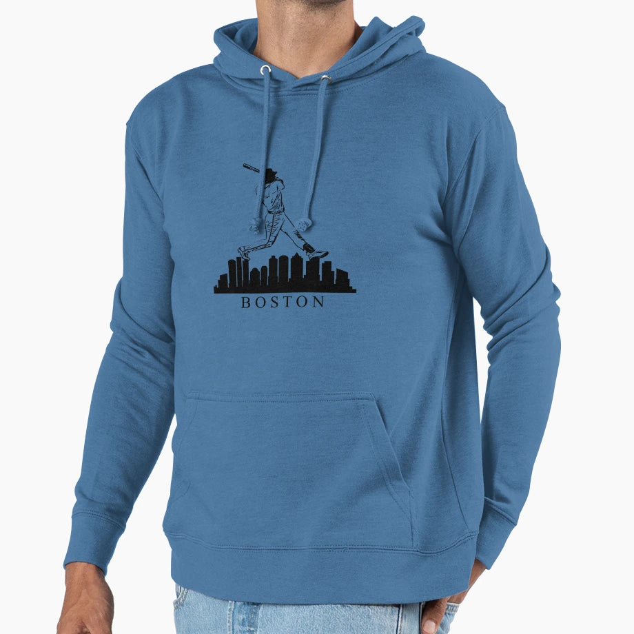Boston 1 Hoodie - Graphic Print Men Women - T-Shirt, Sweatshirt, Hoodie
