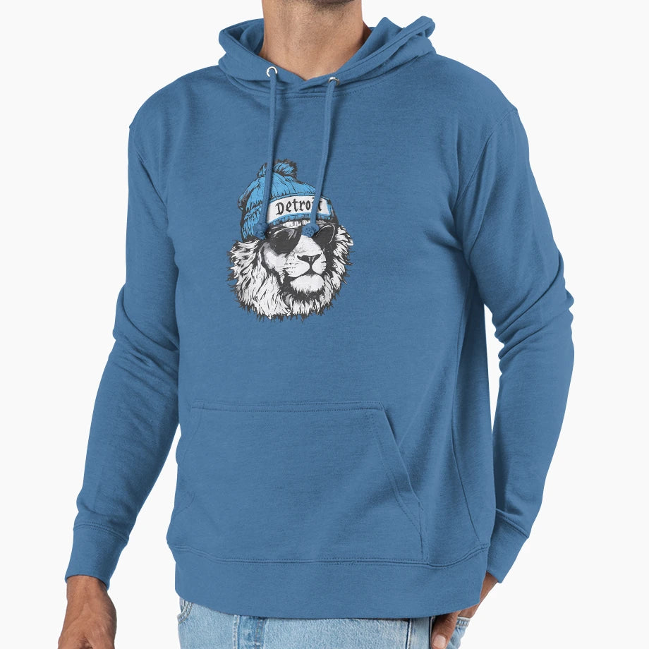 Detroit Lovers Detroit Hoodie - Fun Novelty Design Men Women - T-Shirt, Sweatshirt, Hoodie