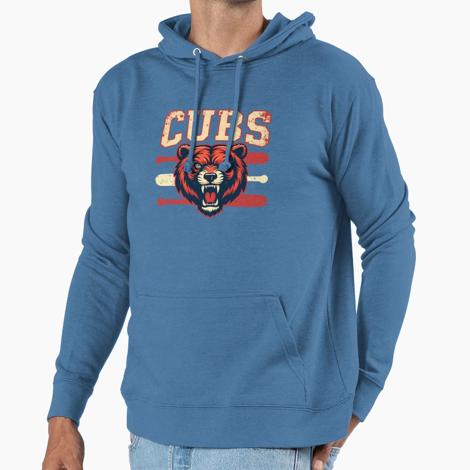 Cubs Love Styles Cub Chicago Hoodie - Casual Everyday Wear Unisex - T-Shirt, Sweatshirt, Hoodie