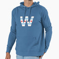 Fly W Chicago City Flag Hoodie - Custom Art Print for Adults - T-Shirt, Sweatshirt, Hoodie