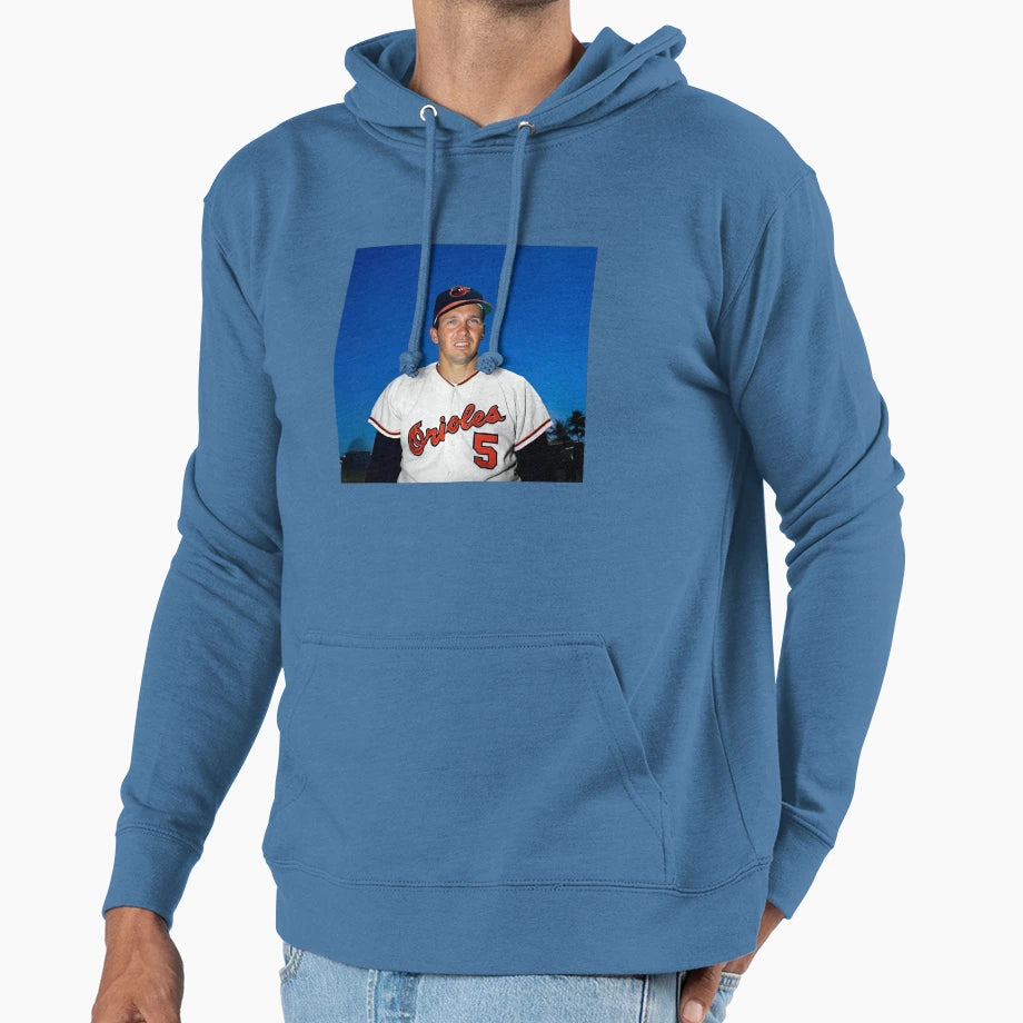 Brooks Robinson High Definition Photo Hoodie - Trendy Graphic Men Women - T-Shirt, Sweatshirt, Hoodie