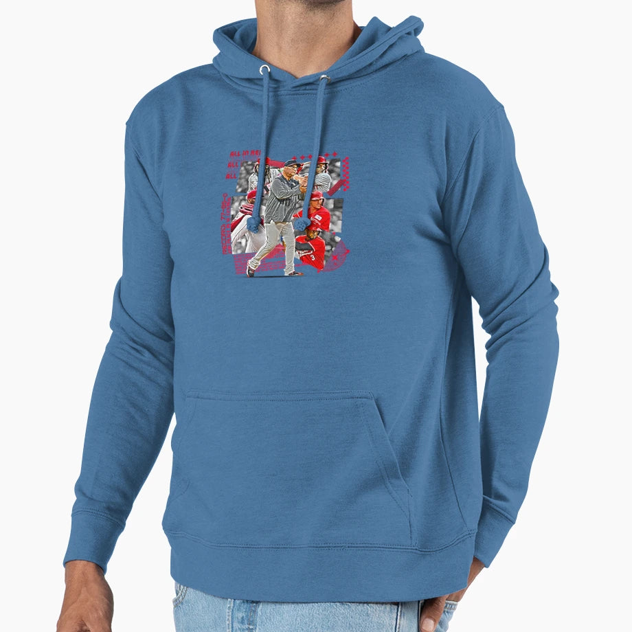 Cincinnati Team Squad Pete Rose Hoodie - Custom Art Print Men Women - T-Shirt, Sweatshirt, Hoodie