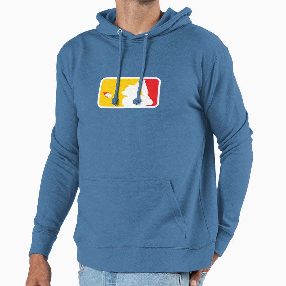 Major League Whack Bat Hoodie - Fun Novelty Design Men Women - T-Shirt, Sweatshirt, Hoodie