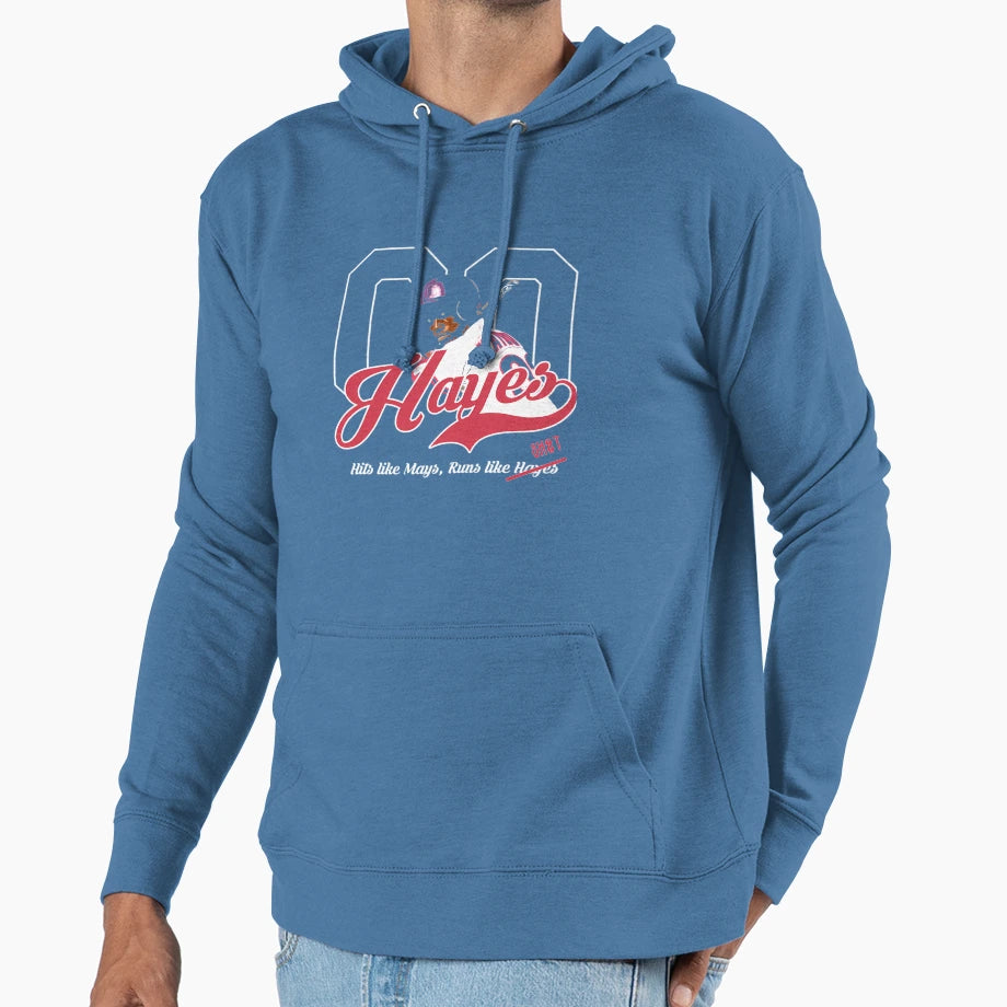 Major League Movie Willie Mays Hayes Hoodie - Aesthetic Graphic for Adults - T-Shirt, Sweatshirt, Hoodie