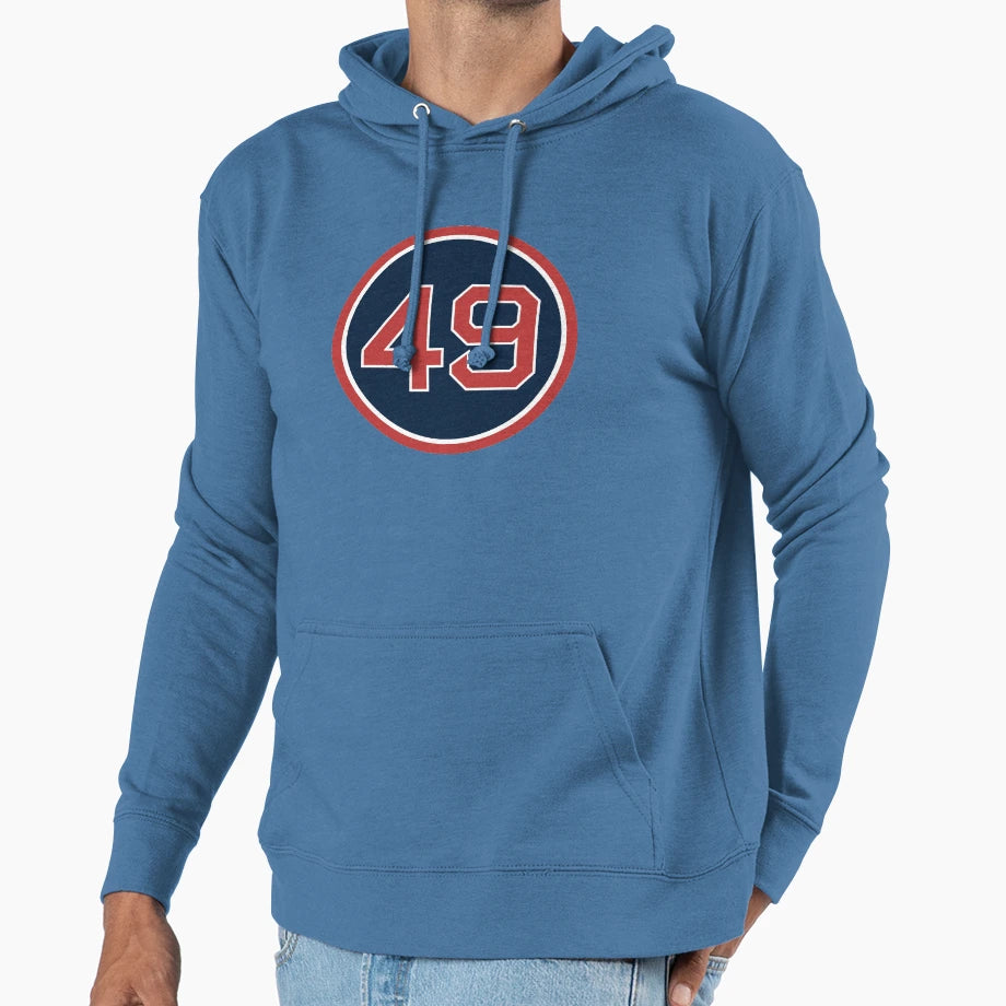 Tim Wakefield 49 Jersey Number Hoodie - Trendy Graphic for Adults - T-Shirt, Sweatshirt, Hoodie