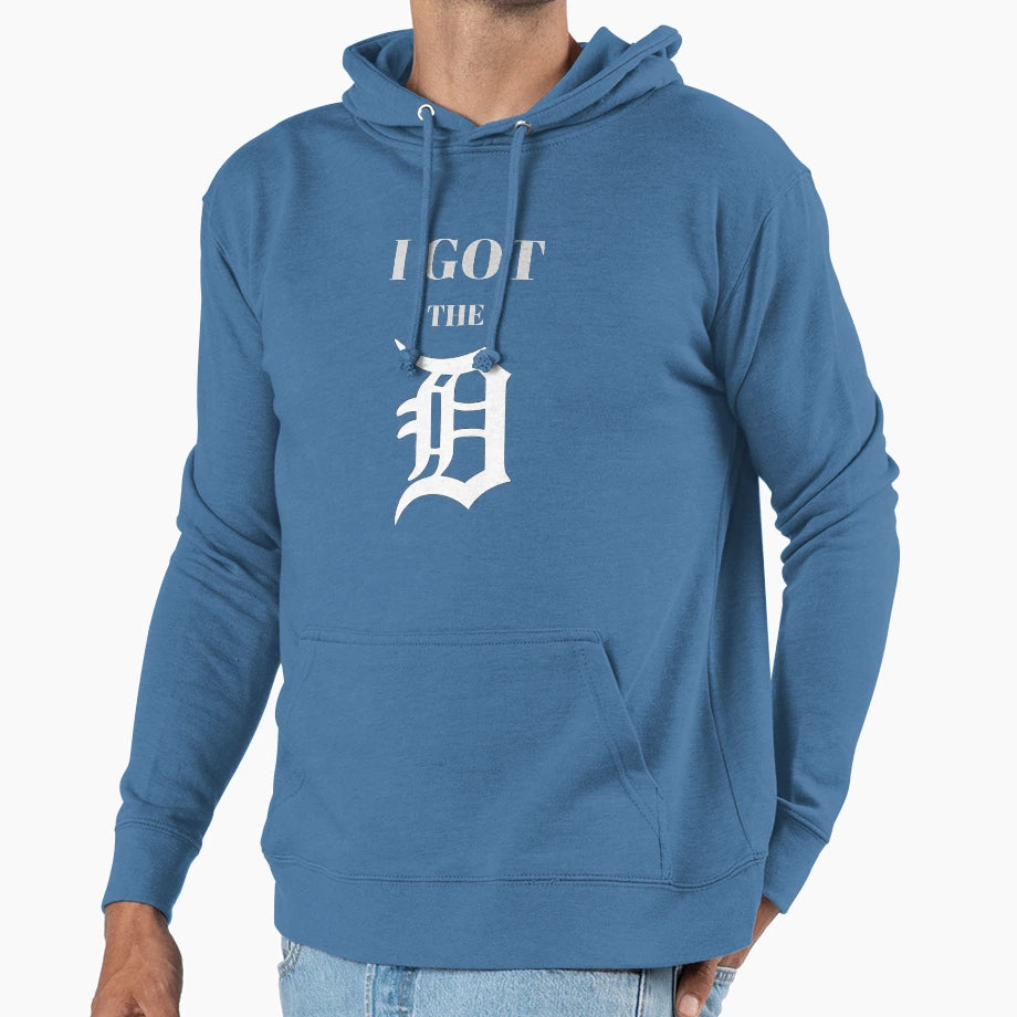 I Got D Detroit 313 And Mens Motown Hoodie - Graphic Print Men Women - T-Shirt, Sweatshirt, Hoodie