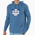 Los Angeles Throwback Baseball Hoodie - Minimalist Print for Adults - T-Shirt, Sweatshirt, Hoodie
