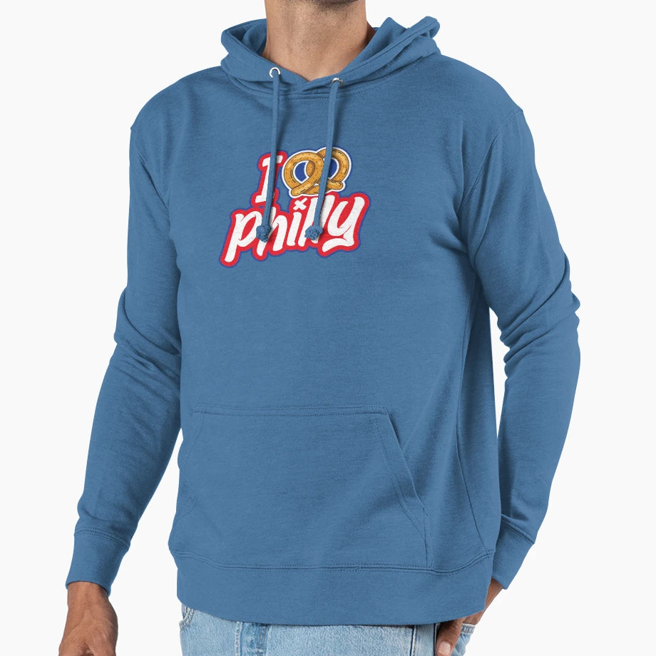 I Love Philly Hoodie - Graphic Print Men Women - T-Shirt, Sweatshirt, Hoodie