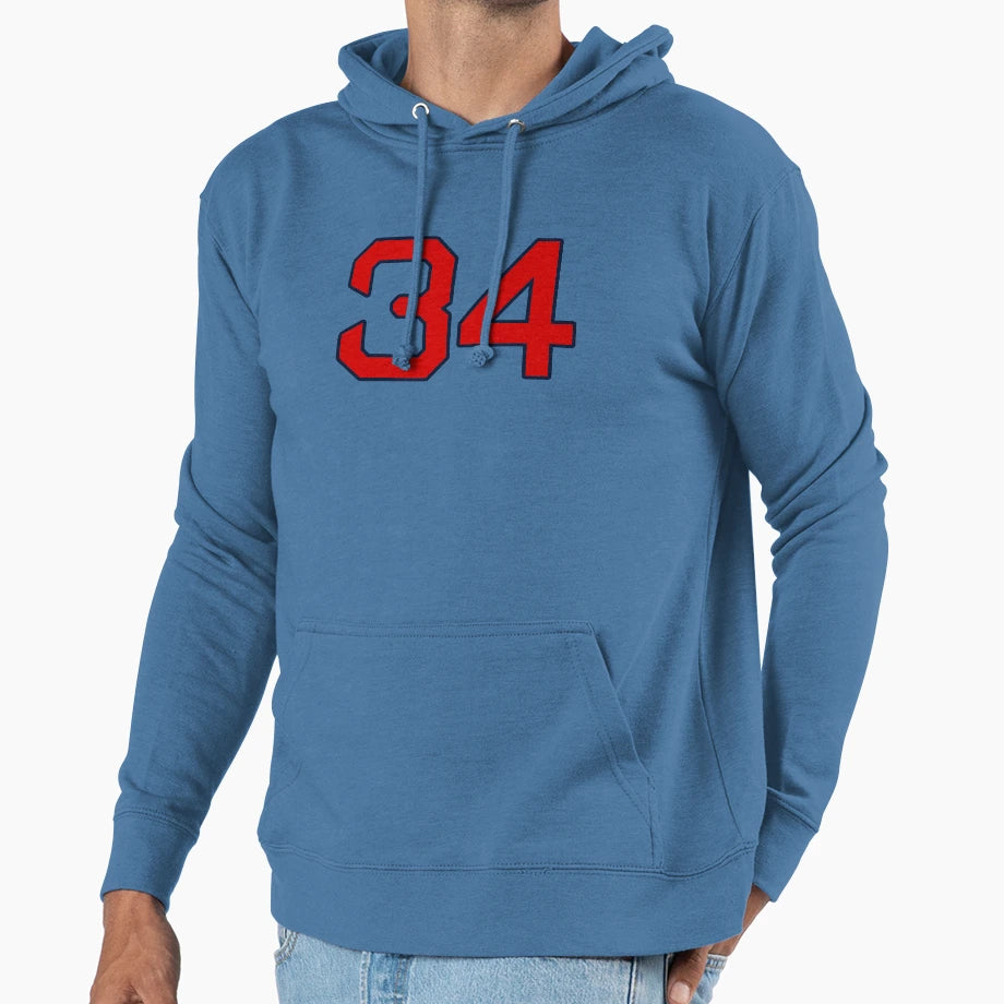 Boston Number 34 And Papi T-Shirt - Streetwear Style for Adults - T-Shirt, Sweatshirt, Hoodie