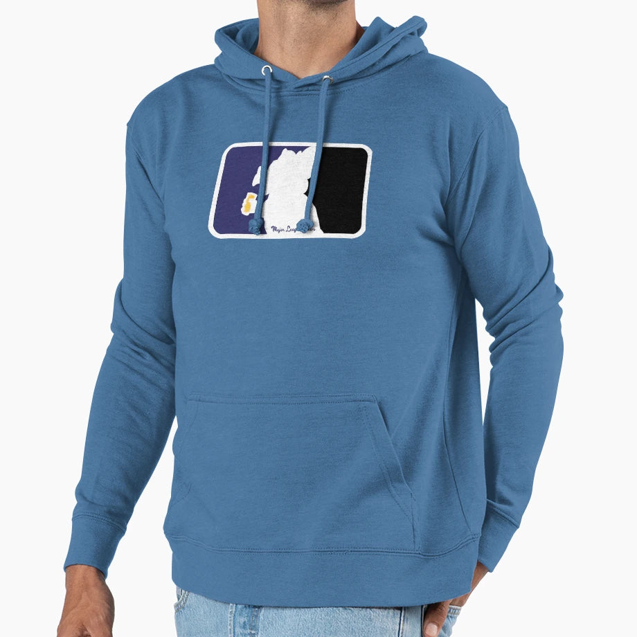 Dinger Major League Brews Hoodie - Custom Art Print Unisex - T-Shirt, Sweatshirt, Hoodie