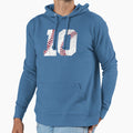 10Th Baseball Ten 10 2010 Hoodie - Graphic Print Unisex - T-Shirt, Sweatshirt, Hoodie