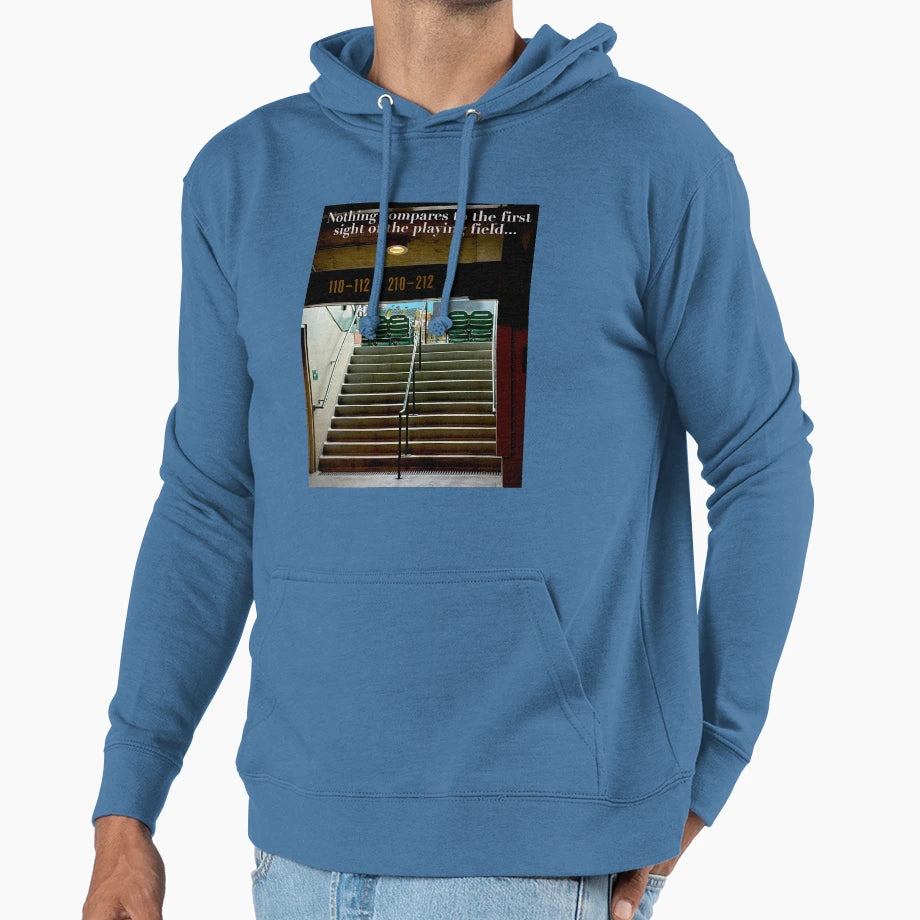 That First Sight Wrigley Field Hoodie - Fun Novelty Design for Adults - T-Shirt, Sweatshirt, Hoodie