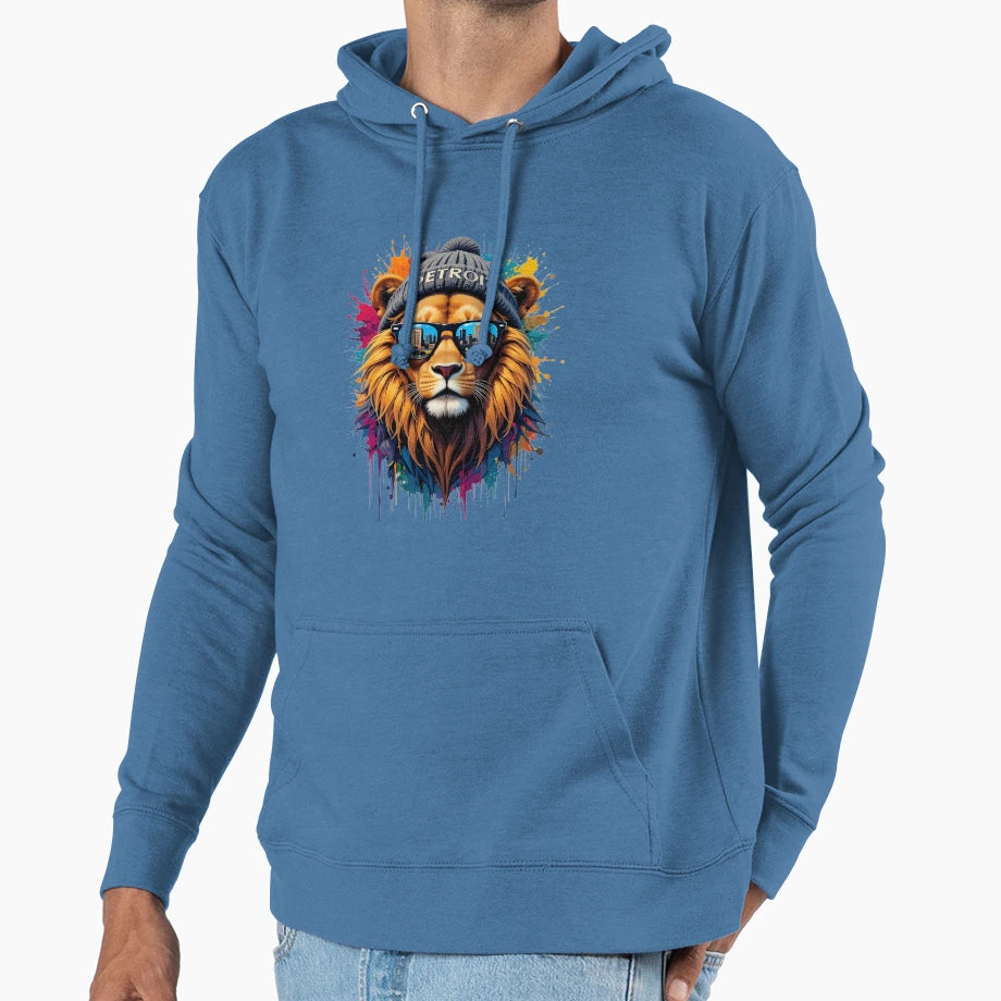 Detroit City Hoodie - Minimalist Print for Adults - T-Shirt, Sweatshirt, Hoodie