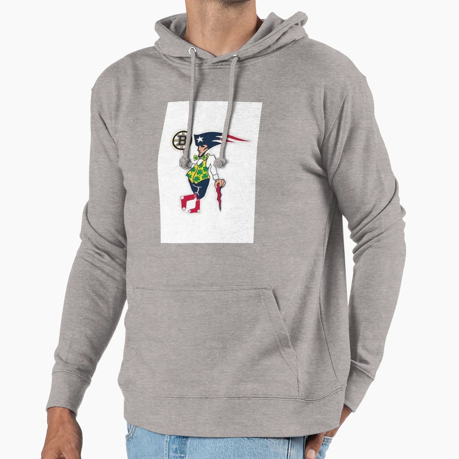 Boston Sports Hoodie - Graphic Print for Adults - T-Shirt, Sweatshirt, Hoodie